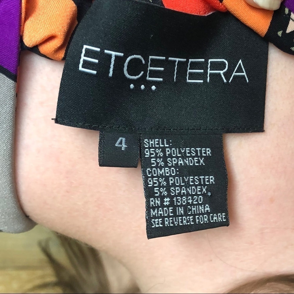 ETCETERA, Geometric dress, EUC - Picture 3 of 11